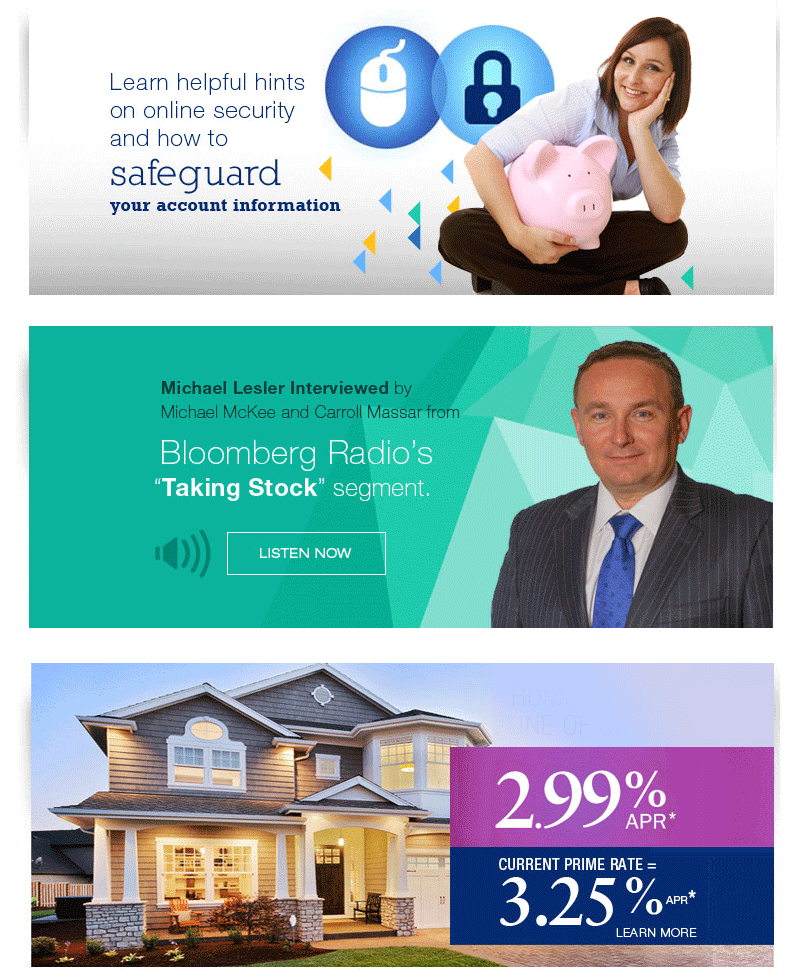 Banner Design for Retail Banking