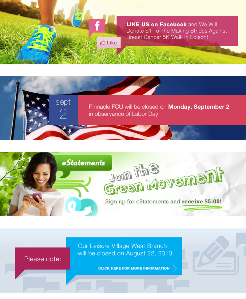 Banner Design for Retail Banking